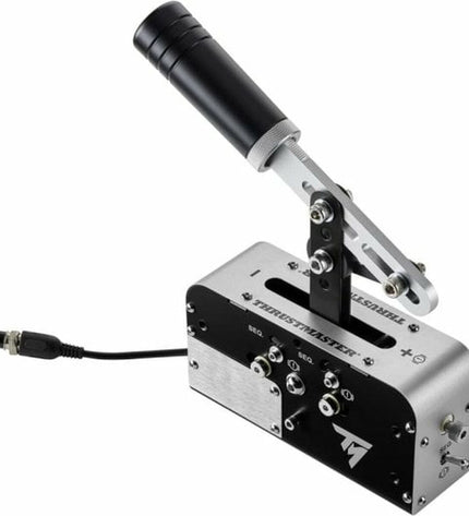 Thrustmaster HDMI switcher for plug-and-play gaming consoles, compact electronic device for seamless HDMI connection switching.