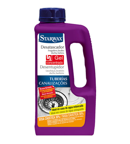 Starwax 1L plunger for household and cleaning tasks, featuring a sturdy handle and rubber suction cup for effective use.