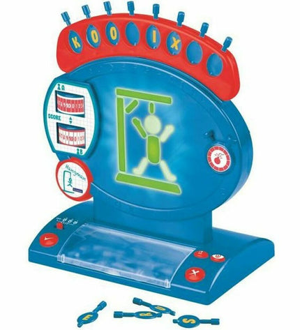 Lexibook Electronic Hangman game toy with colorful digital display and game controls, ideal for kids' educational fun.