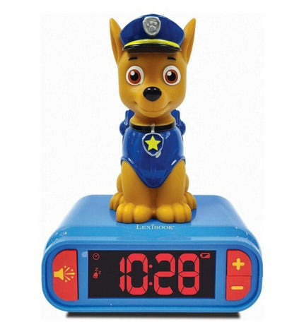 Lexibook RL800PA radio alarm clock with sound and lights, electronic toy with colorful display and alarm features
