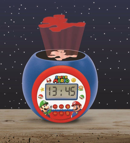 Lexibook Radioklok electronic toy clock with colorful display and buttons, designed for children’s learning and play.