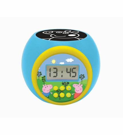 Lexibook radio alarm clock toy with digital display and colorful buttons, designed for electronic toy and game enthusiasts.