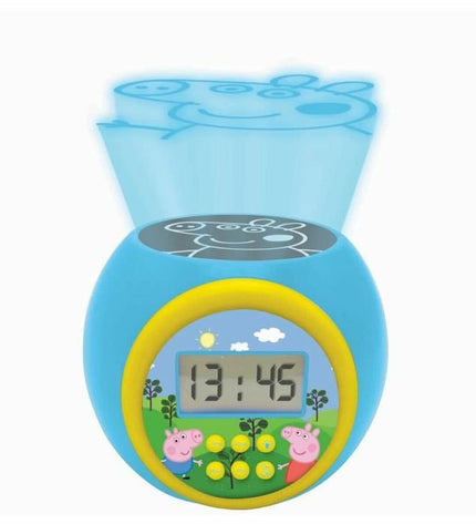 Lexibook radio alarm clock toy with digital display, buttons, and colorful design, part of electronic toys and games collection.