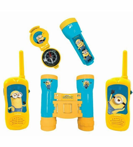 Lexibook Minions walkie-talkie toy with colorful Minions design, electronic communication device for kids.