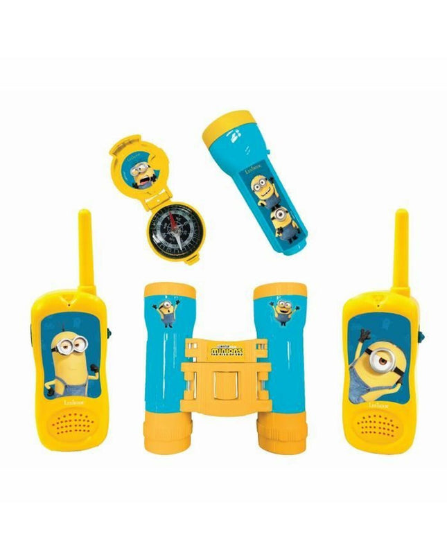 Lexibook Minions walkie-talkie toy with colorful Minions design, electronic communication device for kids.