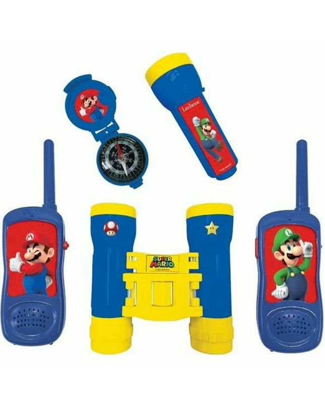 Lexibook Super Mario walkie-talkie toy for kids, electronic communication device featuring Super Mario character design.