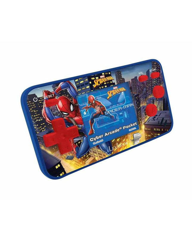 Interactive Spider-Man toy with electronic features, designed for children to play and engage with superhero-themed fun.
