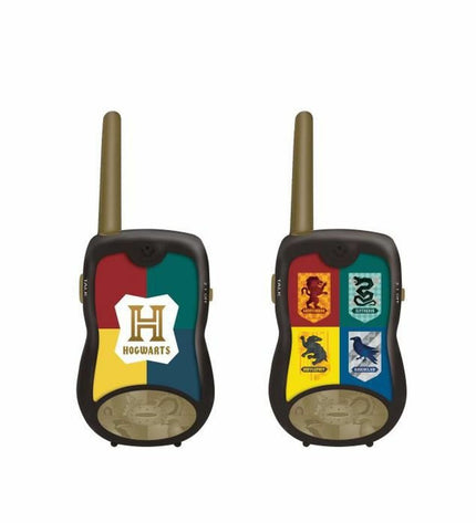 Lexibook Harry Potter walkie-talkie toy for kids, electronic communication device with Harry Potter-themed design and buttons.