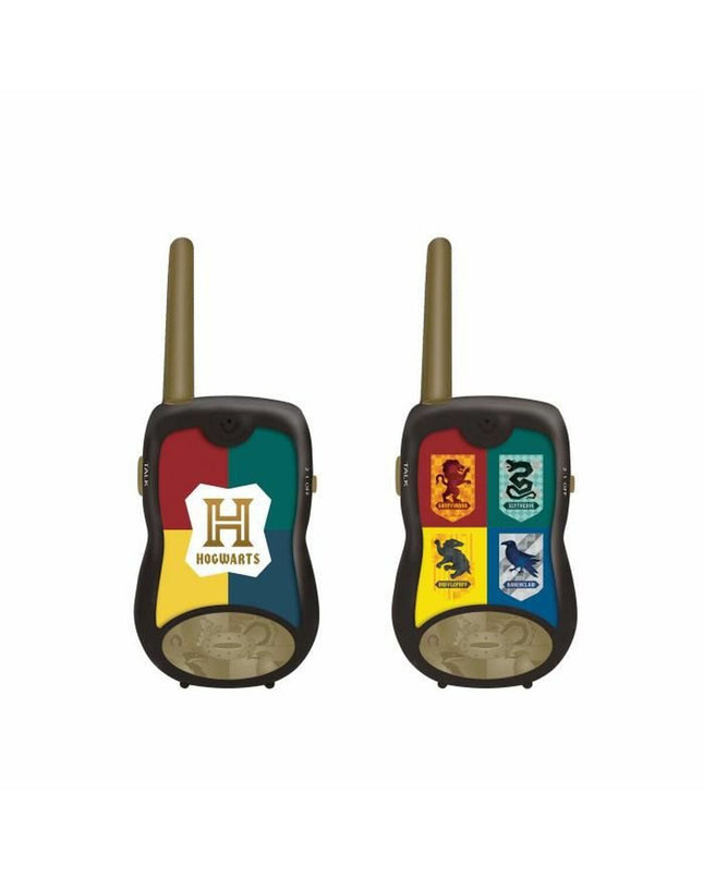 Lexibook Harry Potter walkie-talkie toy for kids, electronic communication device with Harry Potter-themed design and buttons.