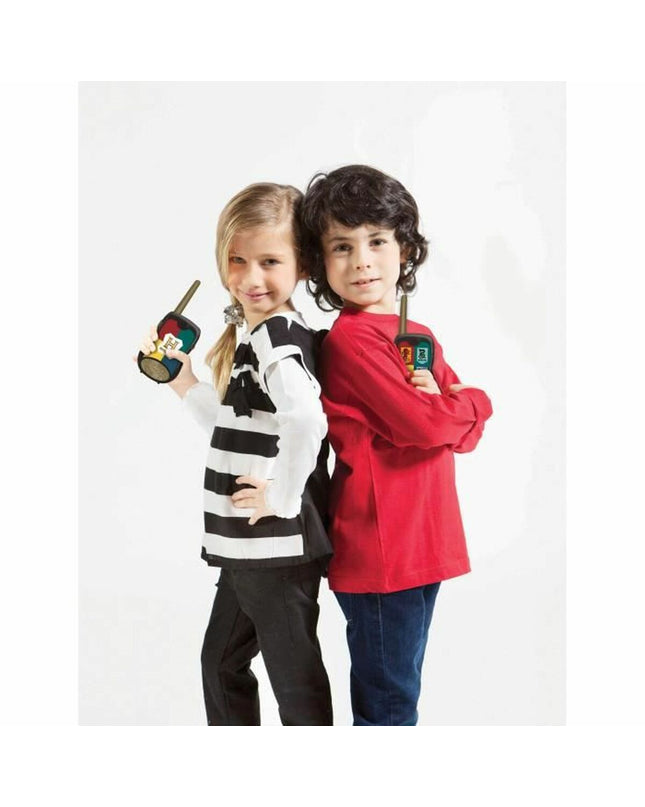 Lexibook Harry Potter walkie-talkie toy for kids, electronic communication device with Harry Potter themed design and colorful buttons.