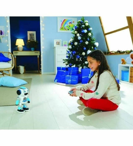 Lexibook Powerman Advance robot toy with electronic features, colorful design, and interactive buttons for children.