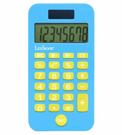 Stitch multicolour calculator with digital display and keypad, designed for office use, part of stationery and electronics collection.
