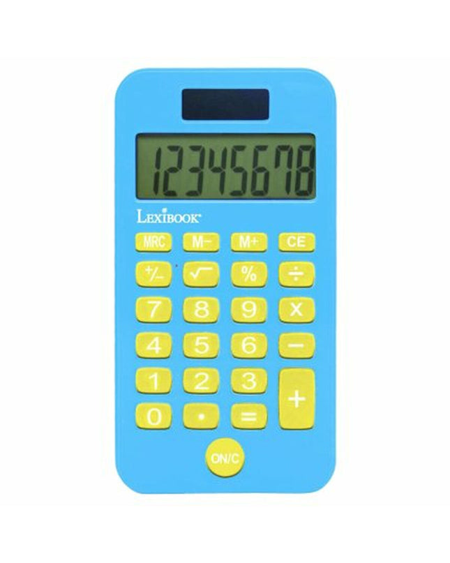 Stitch multicolour calculator with digital display and keypad, designed for office use, part of stationery and electronics collection.