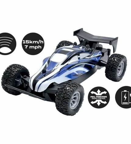 Lexibook police car remote control toy, detailed police vehicle designed for children, perfect for imaginative play and racing.