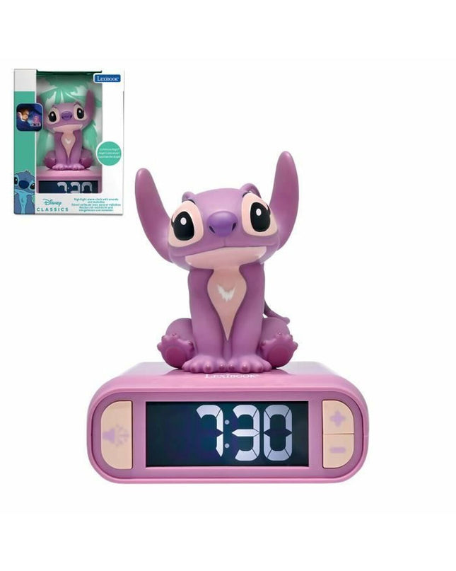 Lexibook radio alarm clock toy with digital display and colorful buttons, designed for children’s electronic play and learning.