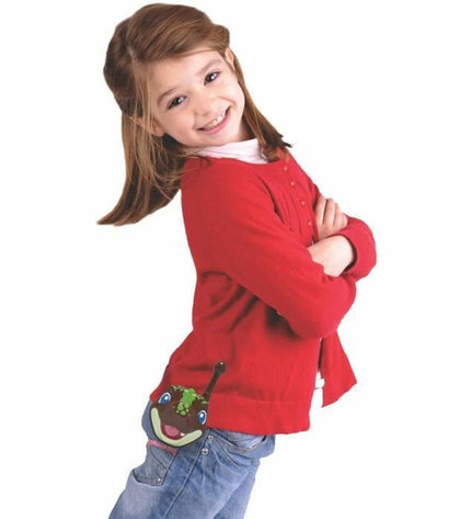 Lexibook dinosaur-themed 3D walkie-talkie for kids with 500m range, colorful electronic toy for outdoor communication.