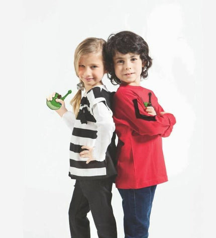 Lexibook dinosaur-themed 3D walkie-talkie toy with 500m range, electronic toy for kids, colorful dinosaur design.