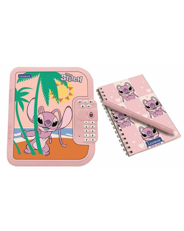 Pink Stitch Angel interactive toy and electronic game from Stitch, featuring playful design and electronic features for kids.