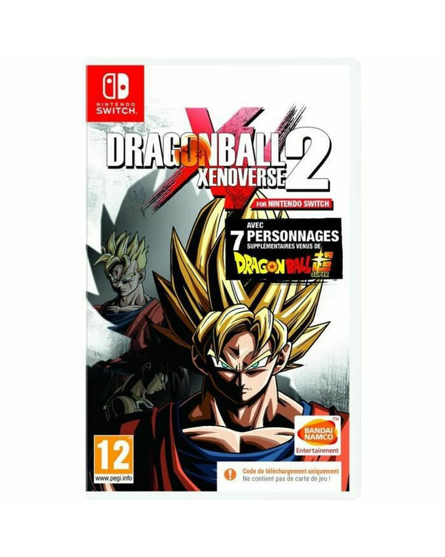 Bandai Dragon Ball Xenoverse 2 Super Edition Switch game download code for Nintendo Switch, electronic plug-and-play console game.