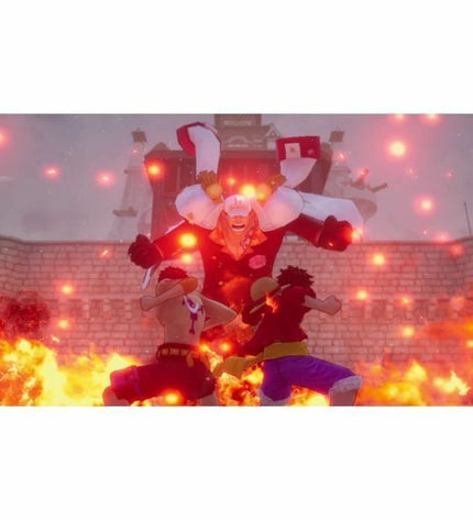Bandai Namco One Piece: Odyssey Deluxe Edition Switch video game for electronic plug-and-play console, featuring colorful game artwork.
