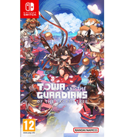 Bandai Namco Switch videogame console in black with colorful game artwork on the packaging.