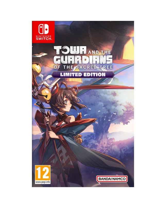Bandai Namco Switch video game console with colorful controller and packaging, plug-and-play electronic entertainment device.
