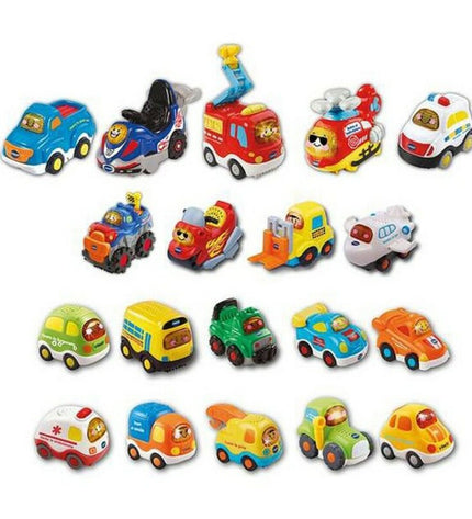 Vtech Tut Tut multicolour toy vehicle with lights and sounds, designed for children’s play and learning.