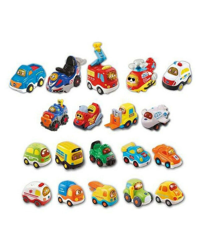 Vtech Tut Tut multicolour toy vehicle with lights and sounds, designed for children’s play and learning.