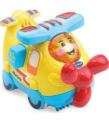 Vtech Tut Tut multicolored toy vehicle with lights and sound features, designed for children, in vibrant colors.