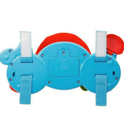 Vtech baby stroller steering wheel toy for young children, measuring 30 x 11.6 x 24 cm, designed for play and development.