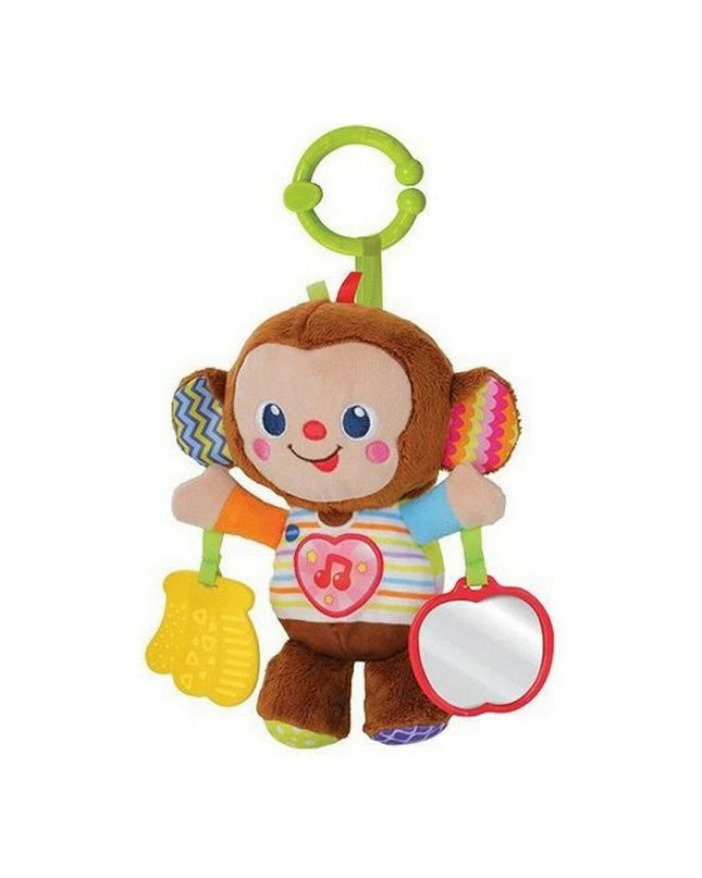 Vtech Baby Muziekspeelgoed Noé, p'tit singe d'activités, colorful baby activity toy with buttons and textures for young children.