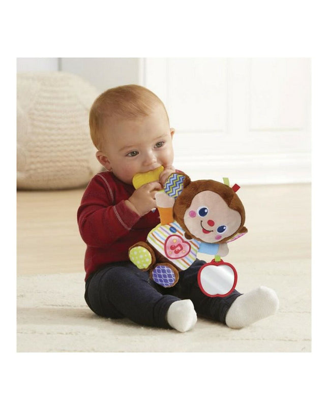 Vtech Baby Muziekspeelgoed Noé, p'tit singe d'activités voor jonge kinderen, kleurrijk speelgoed met interactieve functies