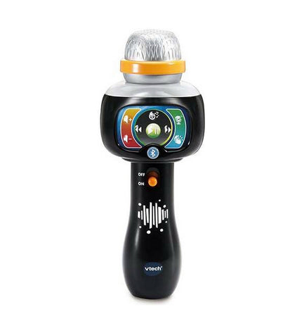 Vtech Sing with Me! Karaoke microphone toy for kids, electronic toy with colorful buttons and built-in microphone for singing fun.