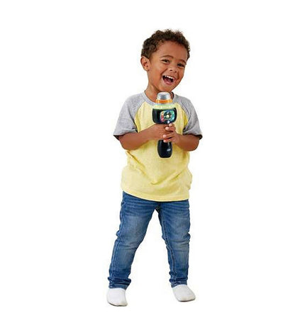 Vtech Sing with Me! karaoke microphone toy for children, colorful electronic toy with microphone and singing features