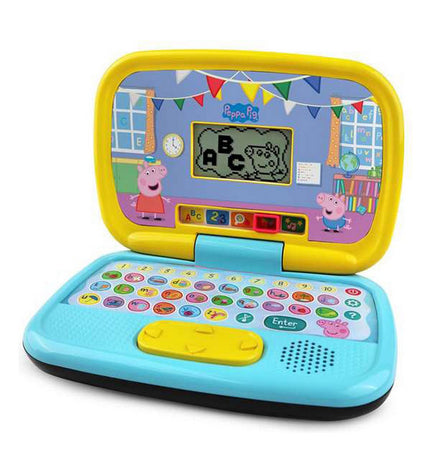 Vtech Peppa Pig baby interactive speelgoed voor jonge kinderen, kleurrijk speelstuk met Peppa Pig design en educational functies.