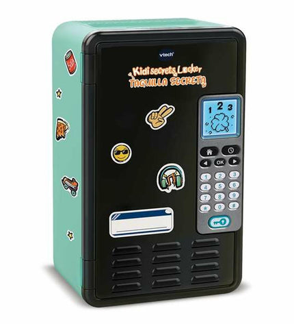 Vtech interactive electronic toy featuring colorful buttons and lights, designed for engaging play and learning.