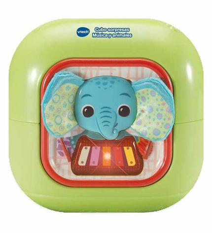 Vtech muziek speelgoed voor baby's, 12x12x12 cm, colorful and engaging musical toy designed for young children.