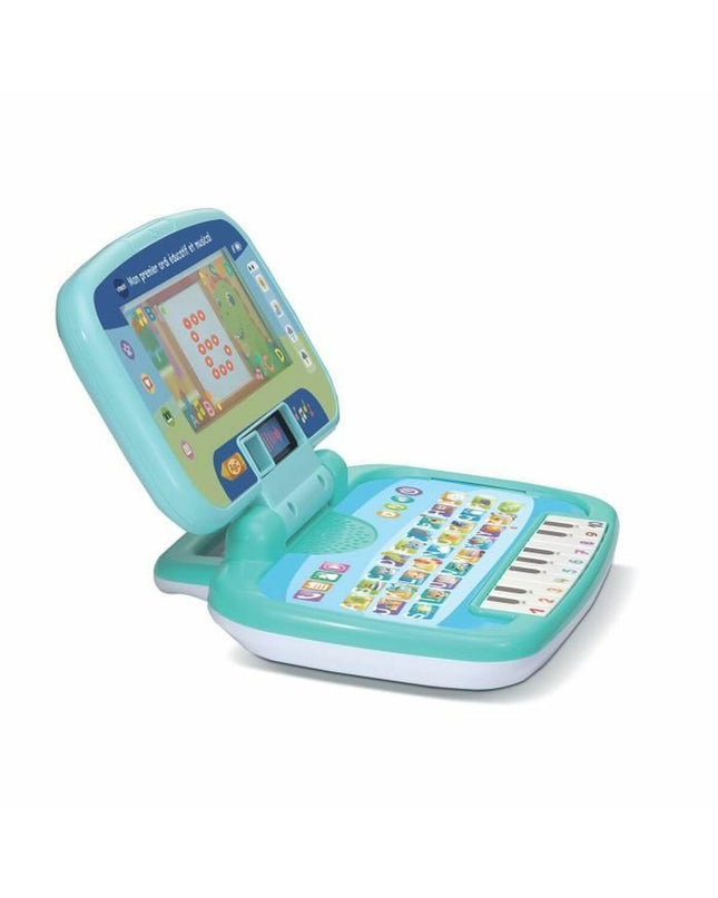 Vtech Baby speelcomputer voor baby's, educatief en muzikaal speelgoed met kleurrijk ontwerp en knoppen voor interactief leren.