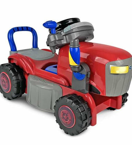 Vtech Driewieler toy designed for outdoor play, featuring colorful wheels and a sturdy frame for young children.