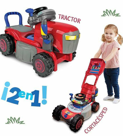 Vtech Driewieler toy bike for kids, colorful plastic ride-on with adjustable features, suitable for outdoor play and active fun.