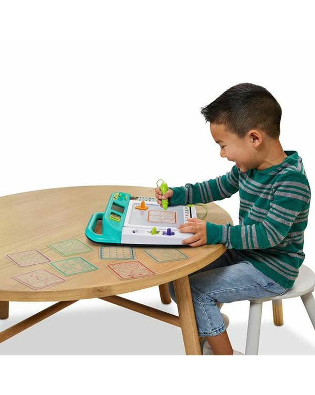 Vtech interactief speelgoed met kleurrijke knoppen en scherm, geschikt voor jonge kinderen, elektronisch educatief speelgoed.