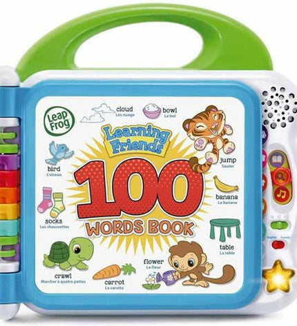 Vtech Mis primeras 100 palabras interactieve kinderboek voor baby's en jonge kinderen met kleurrijke pagina's en educatieve beelden