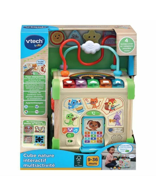 Vtech Baby interactief speelgoed voor baby's, kleurrijk en leerzaam, afmetingen 18x20x29 cm, geschikt voor jonge kinderen