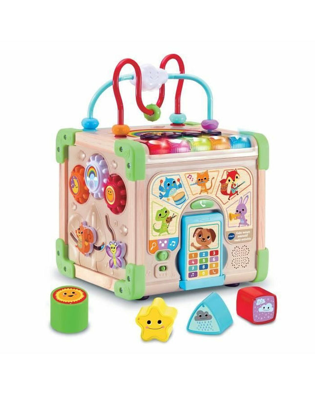 Vtech Baby interactief speelgoed voor baby's, kleurrijk speelgoed voor jonge kinderen met verschillende vormen en functies.