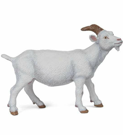 Papo Nanny Goat PVC figurine, a detailed toy in the poppen en actiefiguren category, showing a realistic nanny goat for play or display.
