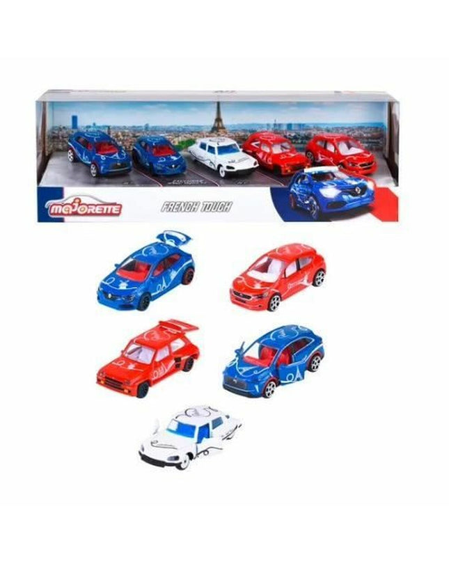 Majorette French Touch action figures toy set with colorful miniature characters and vehicles, detailed and vibrant for play and display.