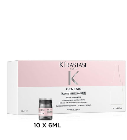Kerastase GENESIS 6 ml voedingssupplement bottle for hair health, part of health and personal care vitamins and minerals.