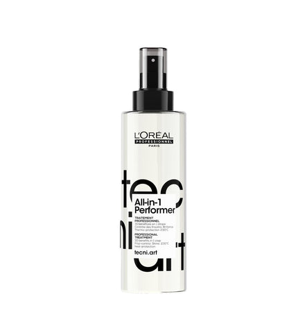 L'Oreal Professionnel Paris All in 1 Performer dietary supplement bottle, 190 ml for health and personal care.