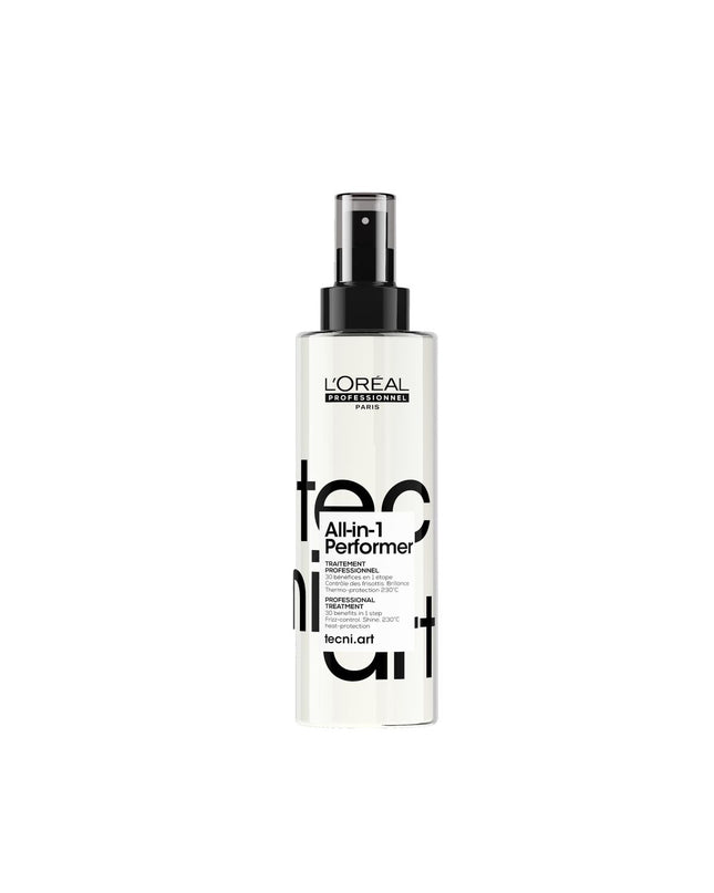 L'Oreal Professionnel Paris All in 1 Performer dietary supplement bottle, 190 ml for health and personal care.