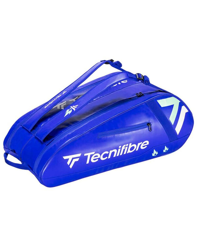 Tecnifibre Tour Endurance Blue tennis racket bag with blue color, designed for outdoor tennis players and sport enthusiasts.